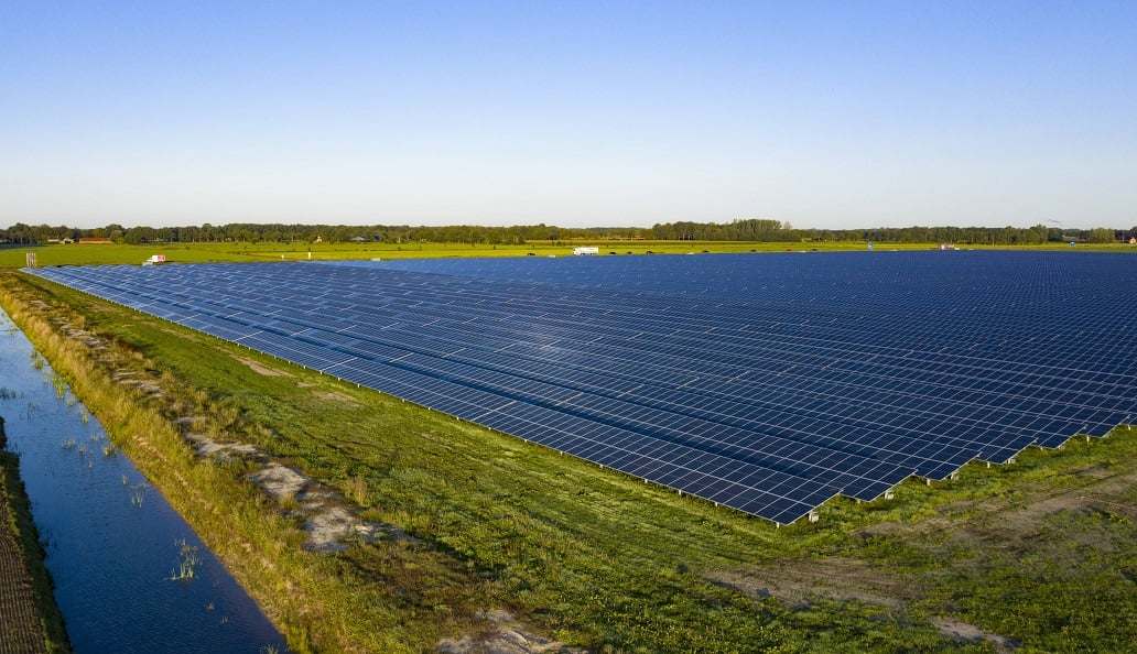 The project will source energy from a 50MWp solar farm previously built by GroenLeven. Image: BayWa r.e.