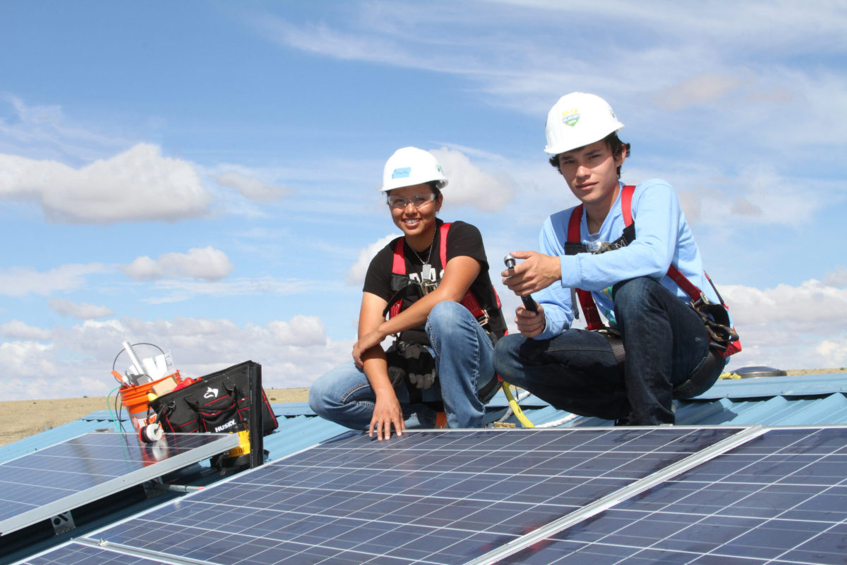 Wells Fargo’s donation will be received by GRID Alternatives and will support the founding of GRID’s new Tribal Solar Accelerator Fund. Image: Wells Fargo
