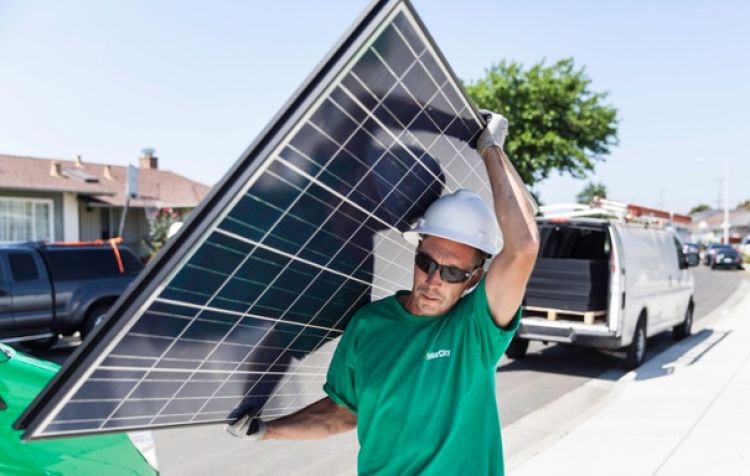 The residential sector looks to be back in black. Source: SolarCity/Tesla.