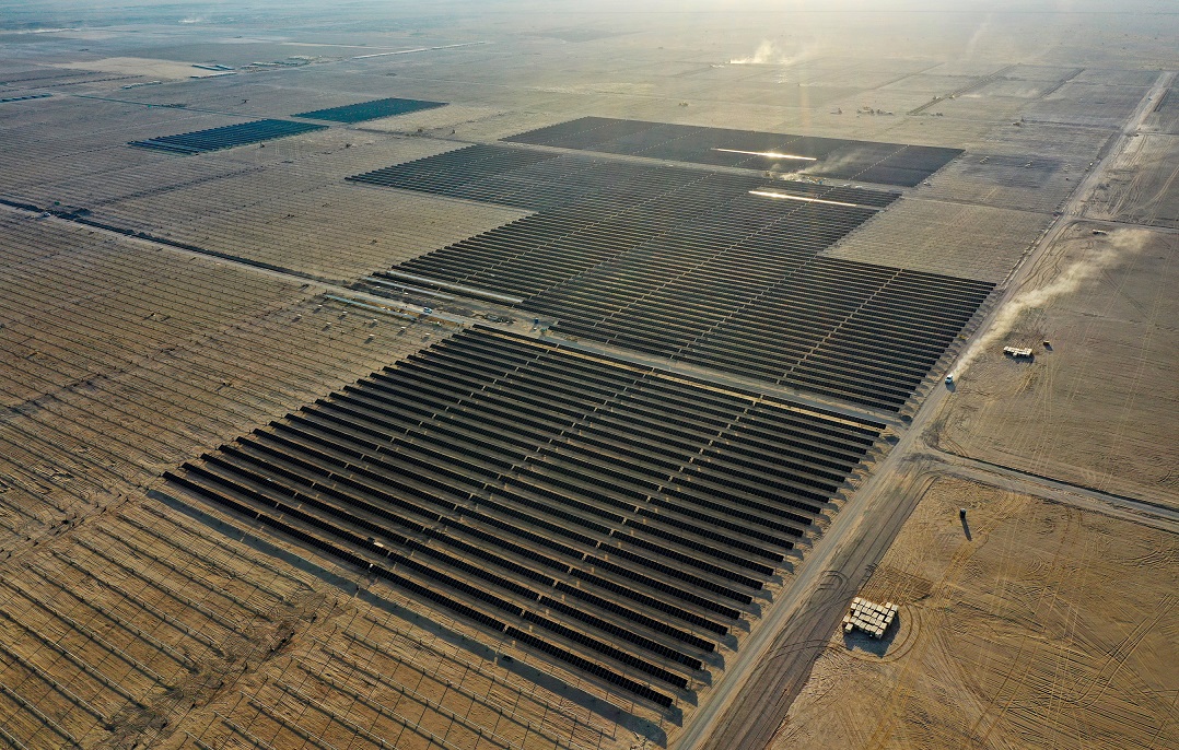 A solar plant featuring Yingli’s PANDA bifacial modules. Image: Yingli Energy (China). 