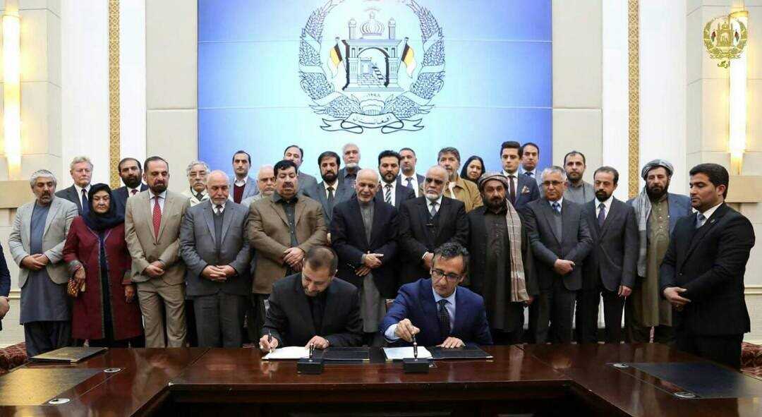 The public and private partnership project will cost US$47.3 million. Credit: Afghanistan President’s Office
