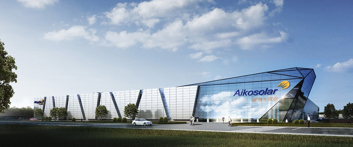 The company said that it planned to expand solar cell capacity from 9,200MW in 2019 to 22GW by the end of 2020. Image: Aiko Solar