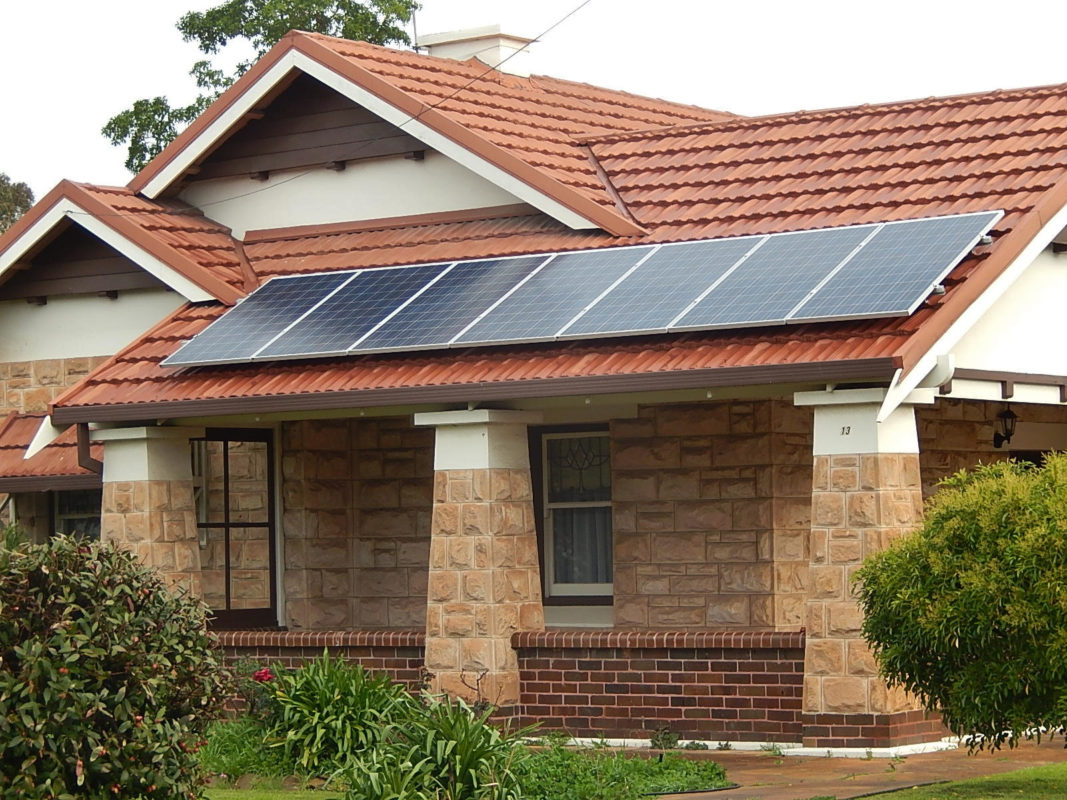 A boost to residential PV from local and national installers has been a main driver of the state's solar progress. Source: Flickr/Michael Coghlan