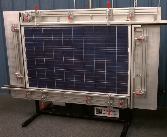 BrightSpot Automation's LoadSpot panel durability testing system. Source: BrightSpot Automation