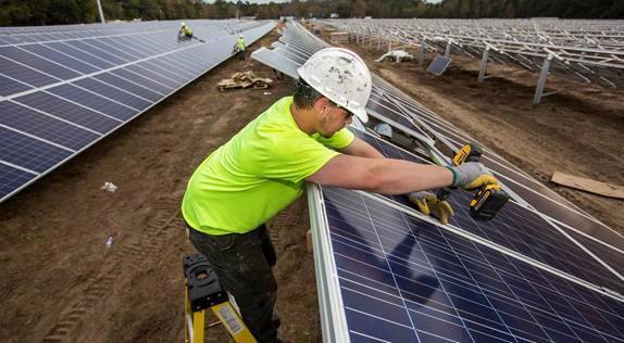 A Canadian Solar project in Ontario, Canada. The company has a global project pipeline including Japan, Brazil and the Philippines.