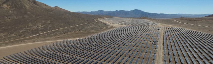 Valentine Solar has a generation capacity of 132MW and is located in Kern County, California. Image: EDF