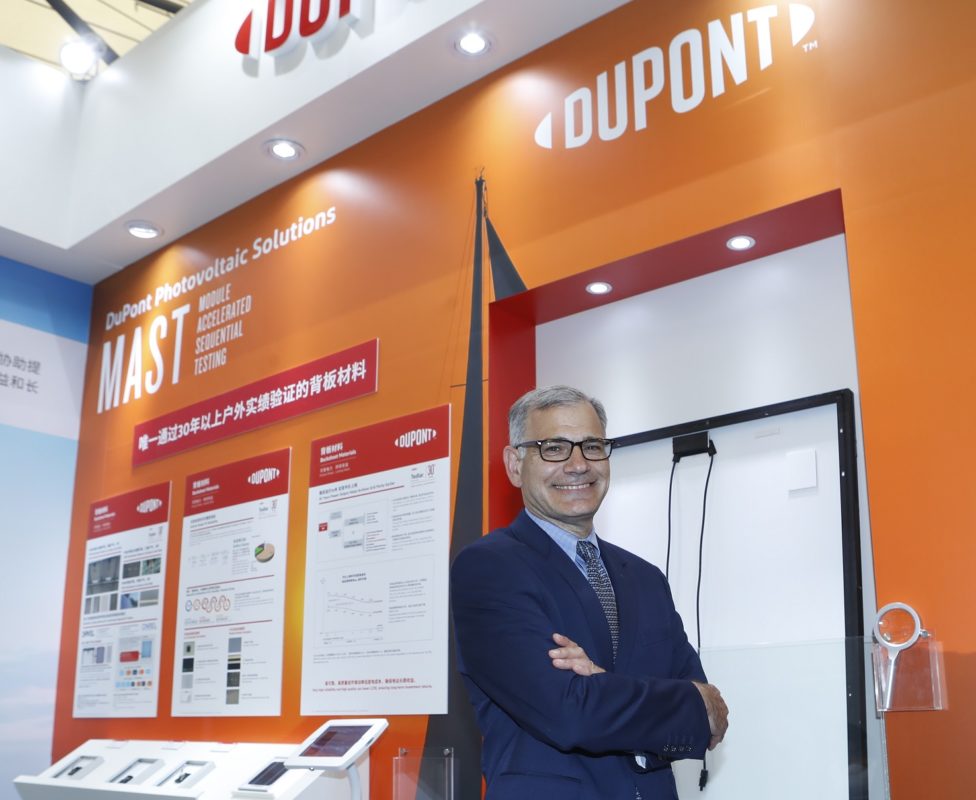 Ethan Simon, CTO of DuPont Photovoltaic and Advanced Materials. Source: DuPont.