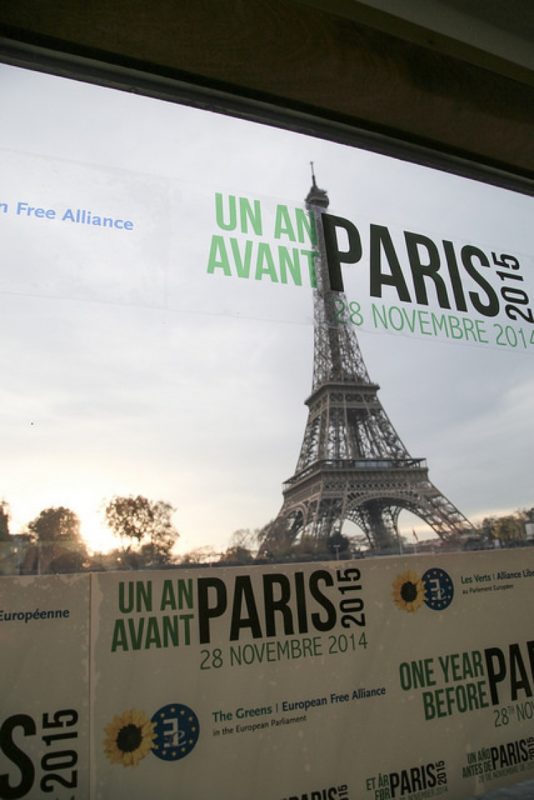 The COP21 talks in Paris are imminent but it remains to be seen if governments will back up words with action. Image: flickr user: greensefa.