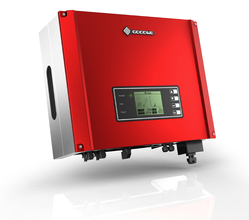 Three-phase feed-in is thought to be the best solution for grid symmetry leading to the highest yields and contributing to a stable grid. Image: GoodWe