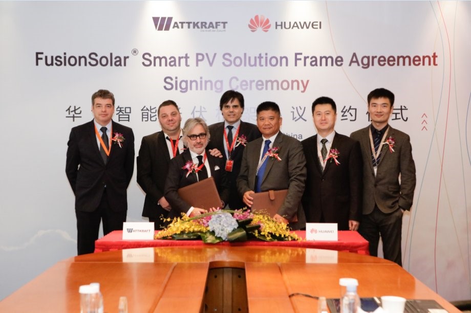 PV components distributor Wattkraft expects to provide around 300MW of Huawei’s ‘FusionSolar’ Smart PV string inverters to the German market in 2017.