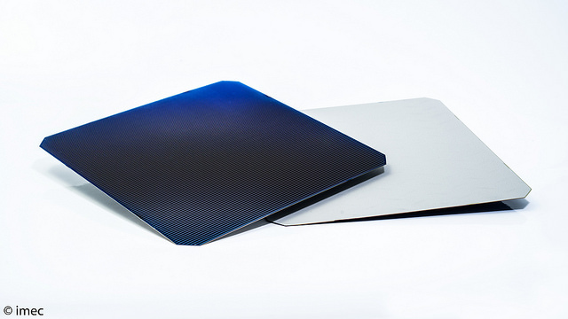 imec has detailed a path for its nPERT (n-type Passivated Emitter and Rear Totally diffused) solar cell technology to reach conversion efficiencies in excess of 24% for volume production applications. Image: imec