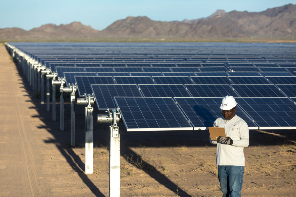 The solar farm will generate renewable power for use at the company’s San Jose headquarters. Source: NRG Energy