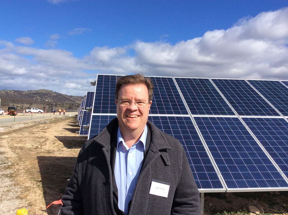 John Grimes, chief executive of the Australian Solar Council and Energy Storage Council, said more and more large-scale solar will get built. Credit: Australian Solar Council