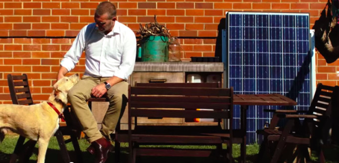 Nigel Morris has been working on solar in Australia for 23 years. Credit: Jess Christiansen