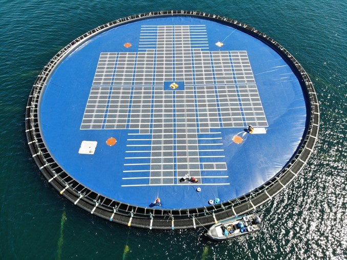 Ocean Sun's 2MW project in Albania (pictured) was one of many under the Intersolar spotlight (Credit: Ocean Sun)