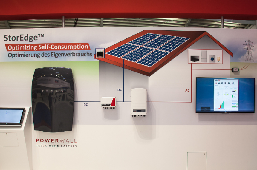 SolarEdge's StorEdge with Tesla Powerwall. Image: SolarEdge.