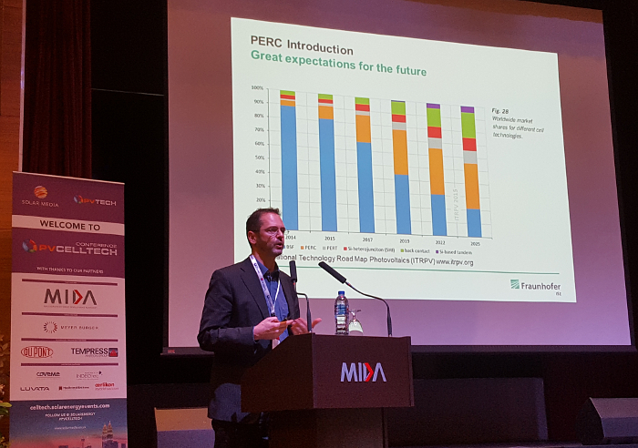 Within the 17 presentations, day 2 saw CTOs and heads of R&D and cell production from JinkoSolar, Panasonic Corporation, GCL System Integration, First Solar (TetraSun), and Yingli Green Energy.