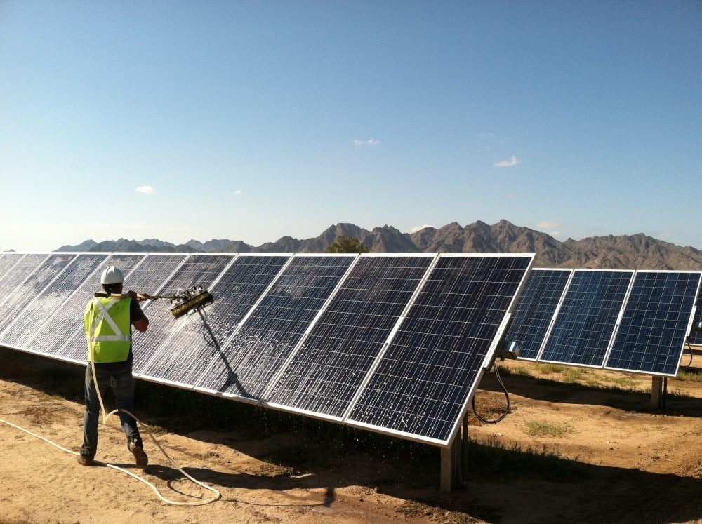 The Stanford Solar Generating Station #2 is scheduled to enter operation in 2021. Image: Recurrent Energy