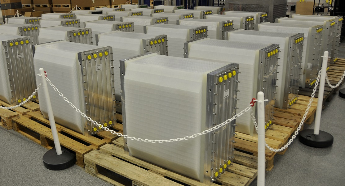 RedT units being readied for shipping to an international customer. Image: RedT.