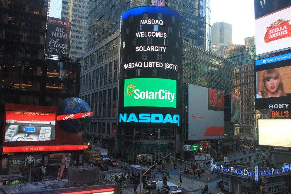 The markets are still getting to know solar but in many cases, they have lots to learn. Source: NASDAQ.