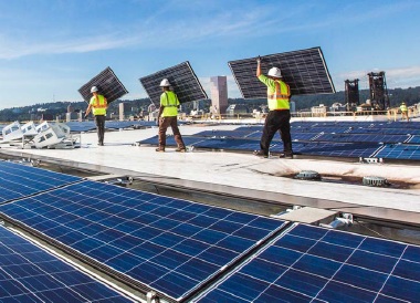 The projects linked to the financial deal represent 201MW of generation capacity. Image: SolarCity