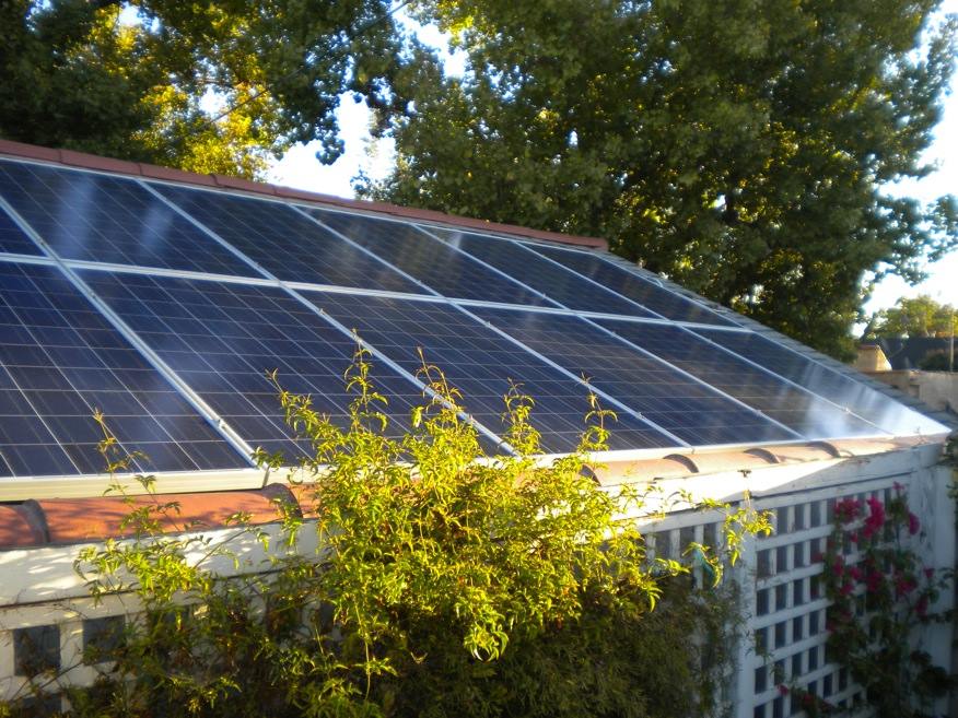 These four PV projects will provide power to more than 2,000 households. Image: SolarCity