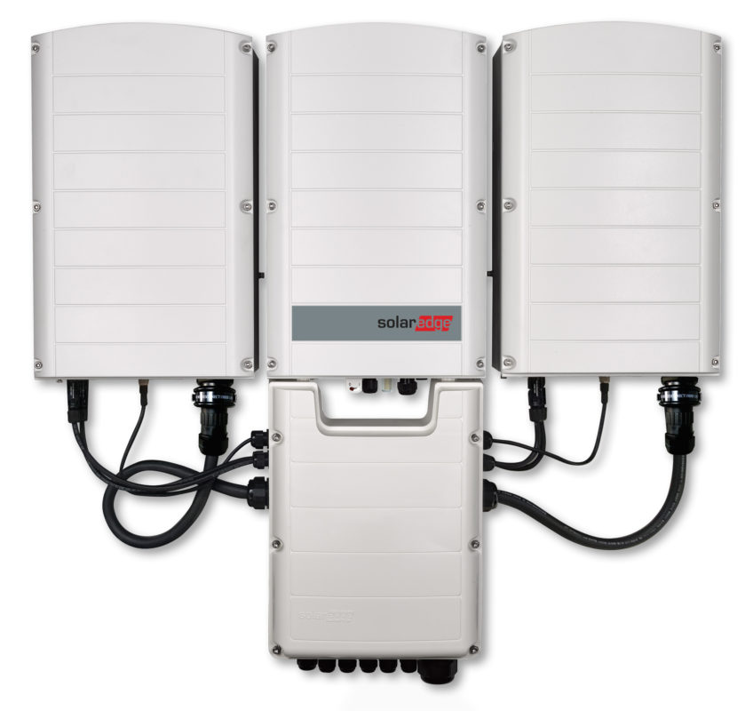 SolarEdge is therefore increasing the capacity of its three-phase inverters by 20% to now include 33kW and 40kW, while the range of its three-phase inverters with synergy technology will now reach up to 120kW, according to the company. Image: SolarEdge