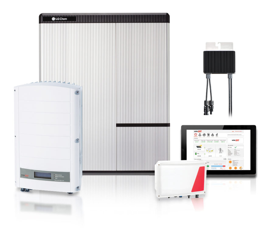 SolarEdge produces inverters compatible with the likes of Tesla's Powerwall and LG Chem's RESU units (pictured). Image: SolarEdge. 