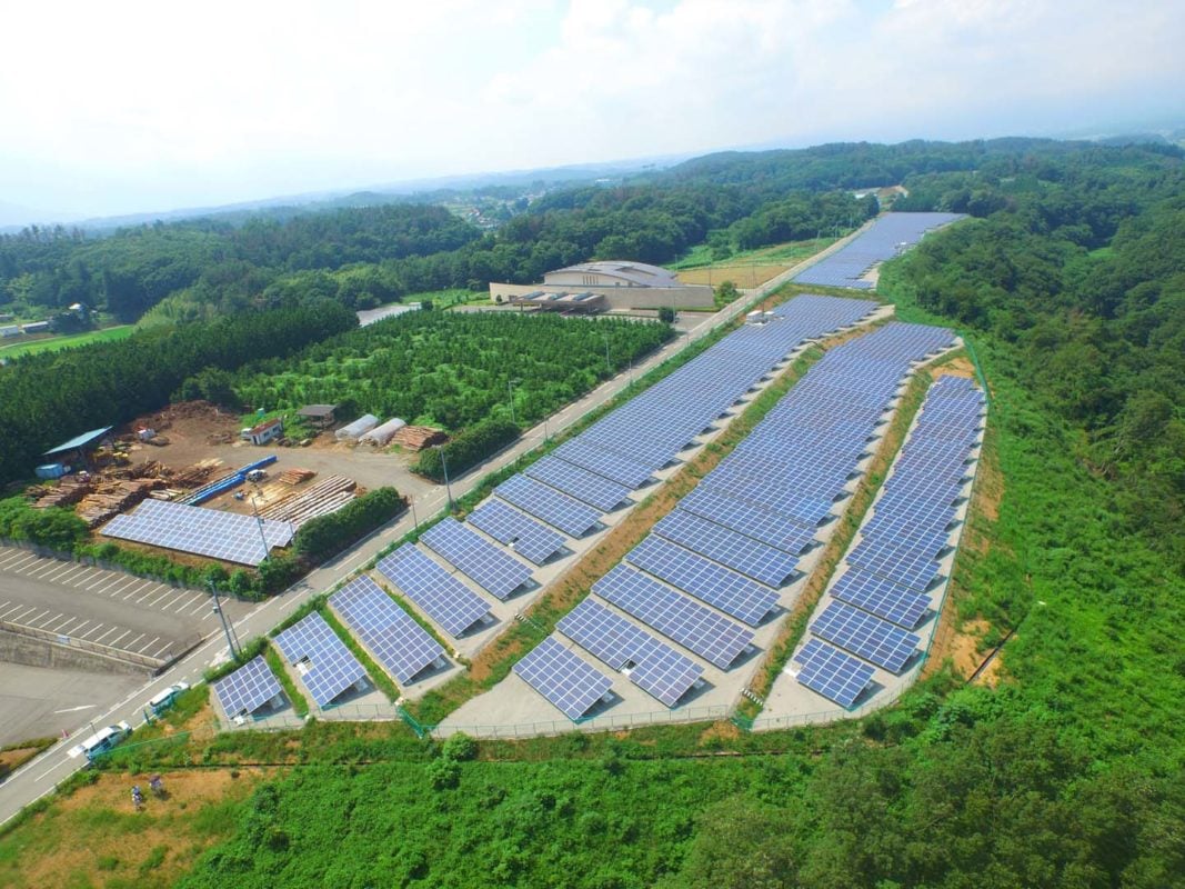 Sonnedix's 2.27MW Hokuto A plant in Japan. Source: Sonnedix