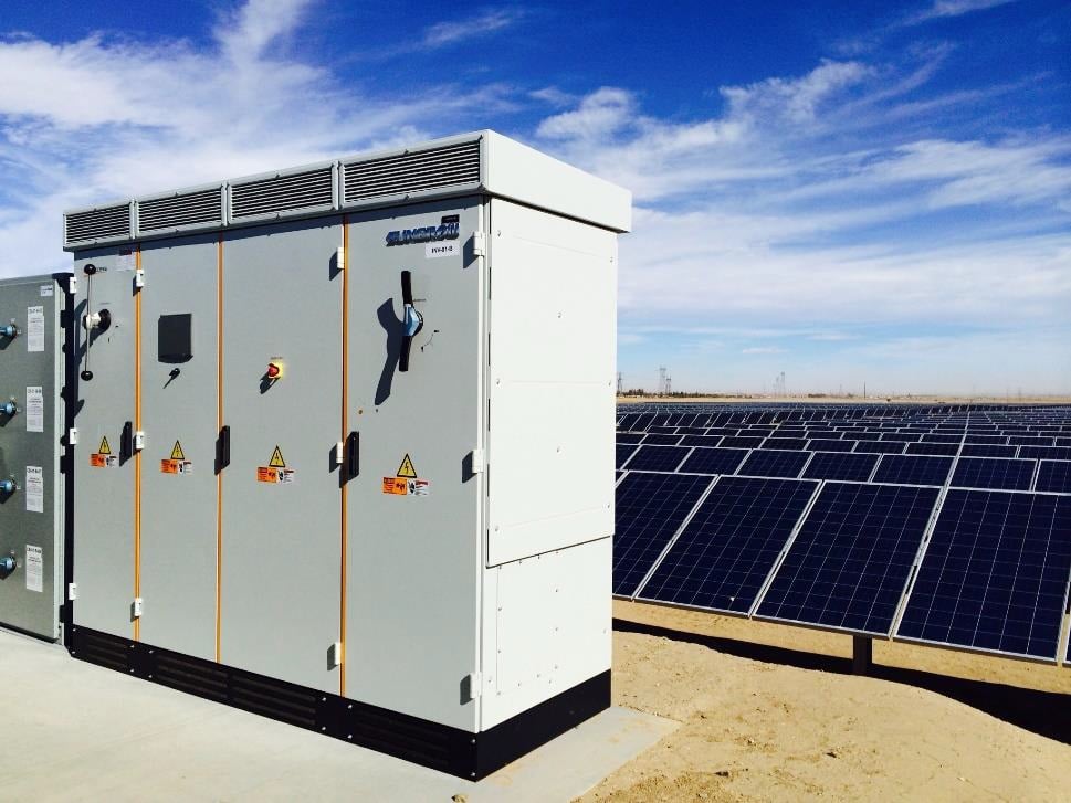 PV Tech recently reported that major China-based PV inverter manufacturer Sungrow Power Supply Co had reported record annual revenue in 2017, surpassing major European rival, SMA Solar Technology’s revenue figures, for the first time. Image: Sungrow