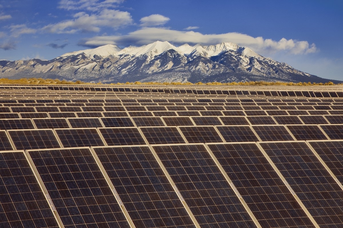 The 8.2MW Alamosa project in Colorado. Credit: TerraForm Power.