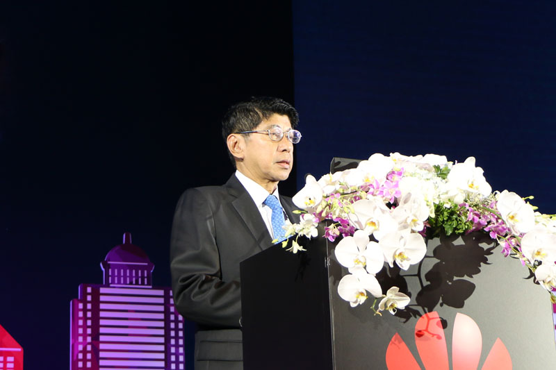 The event in Thailand was attended by one of the country’s deputy prime ministers Dr Wissanu Krea-ngam. Source: Huawei.