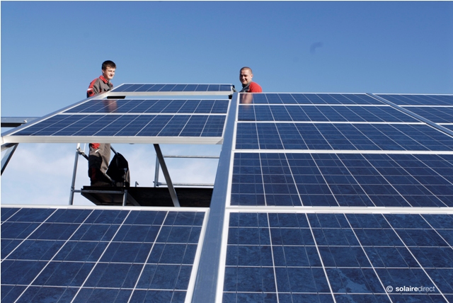 Engie's energy transition will be largely a solar powered one. Source: ©SolaireDirect 