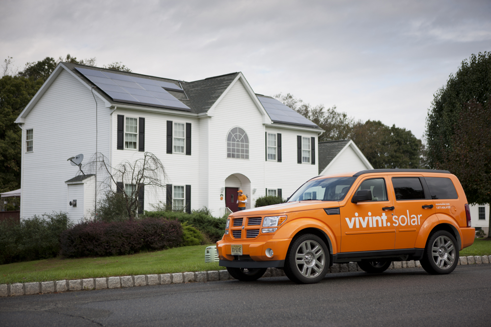 This transaction will generate upfront cash margin for Vivint Solar for approximately 95 to 100MW of future solar energy systems. Image: Vivint Solar