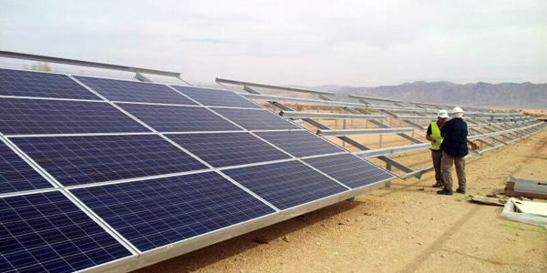 Set to operate at US$6.9 cents/kWh, the PV plant is to provide some of the country's lowest-cost electricity. Source: ARAVA POWER.