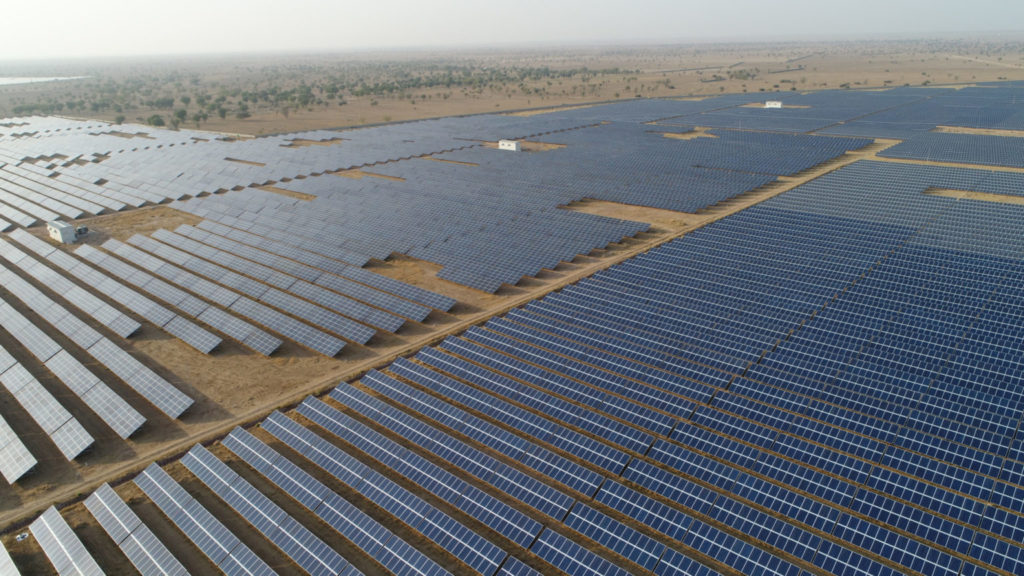 Total Eren solar plant in India.