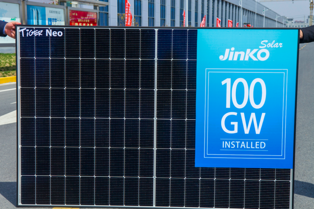 JinkoSolar reaches 100GW milestone for module shipments - PV Tech