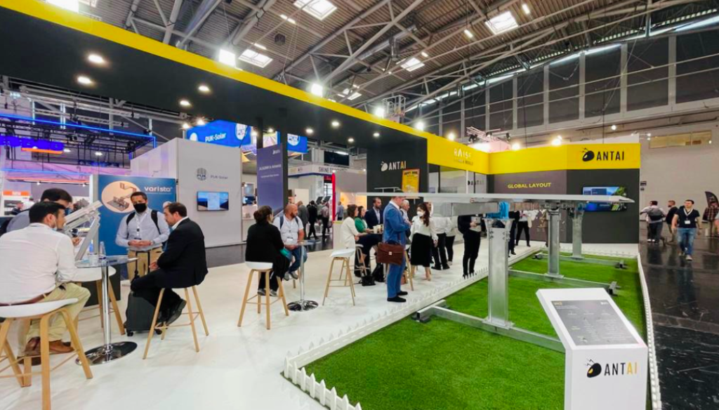 Antaisolar has showcased its latest 1P multiple slew-drive tracker, the TAI-Space, at this year’s Intersolar Europe, along with the company’s other clean energy solutions including ground and rooftop solar systems.