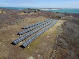 solar-plus-storage project in Massachusetts