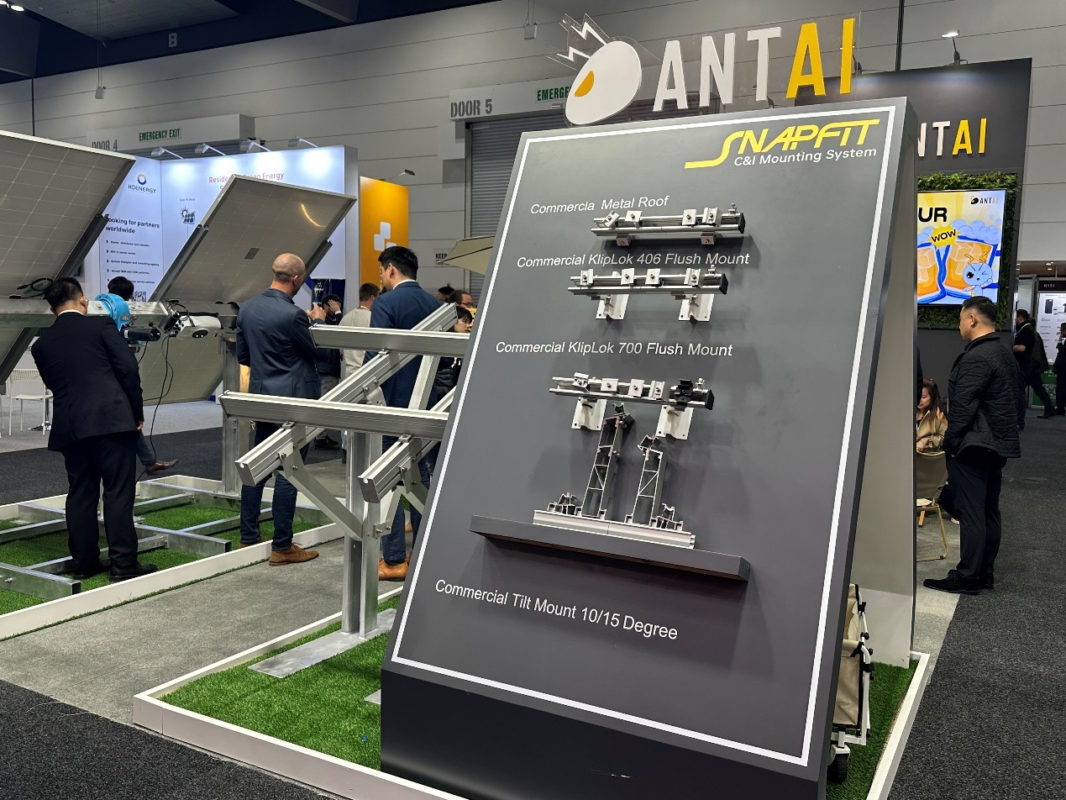 Antai Solar launches revolutionary C&I mounting system at AllEnergy
