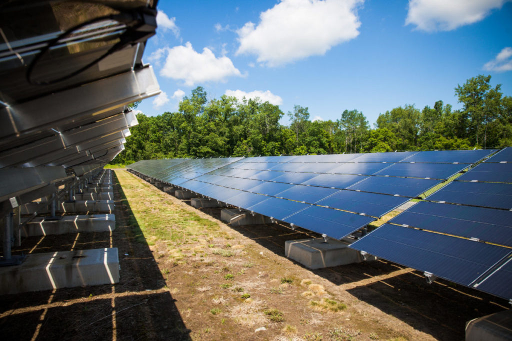 An ENGIE solar project in the US state of Massachusetts.