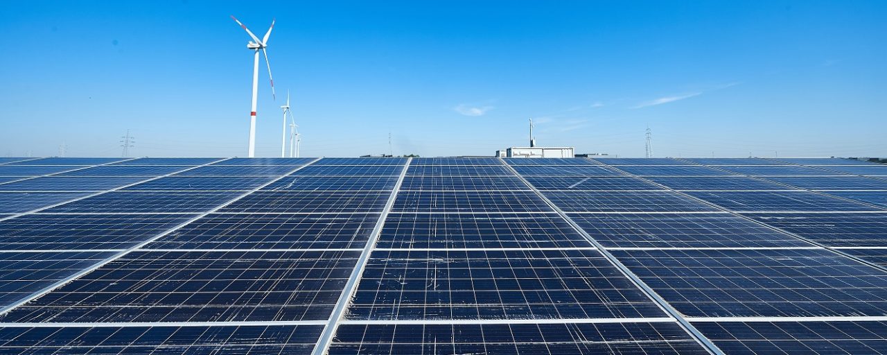 Solar panels in Belgium.