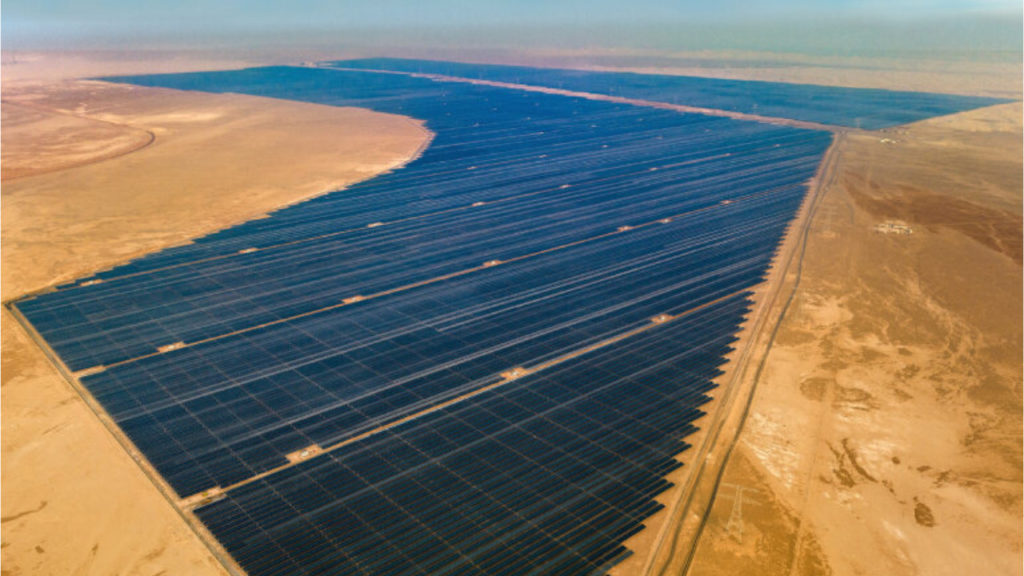 Al Dhafra soalr PV project EWEC