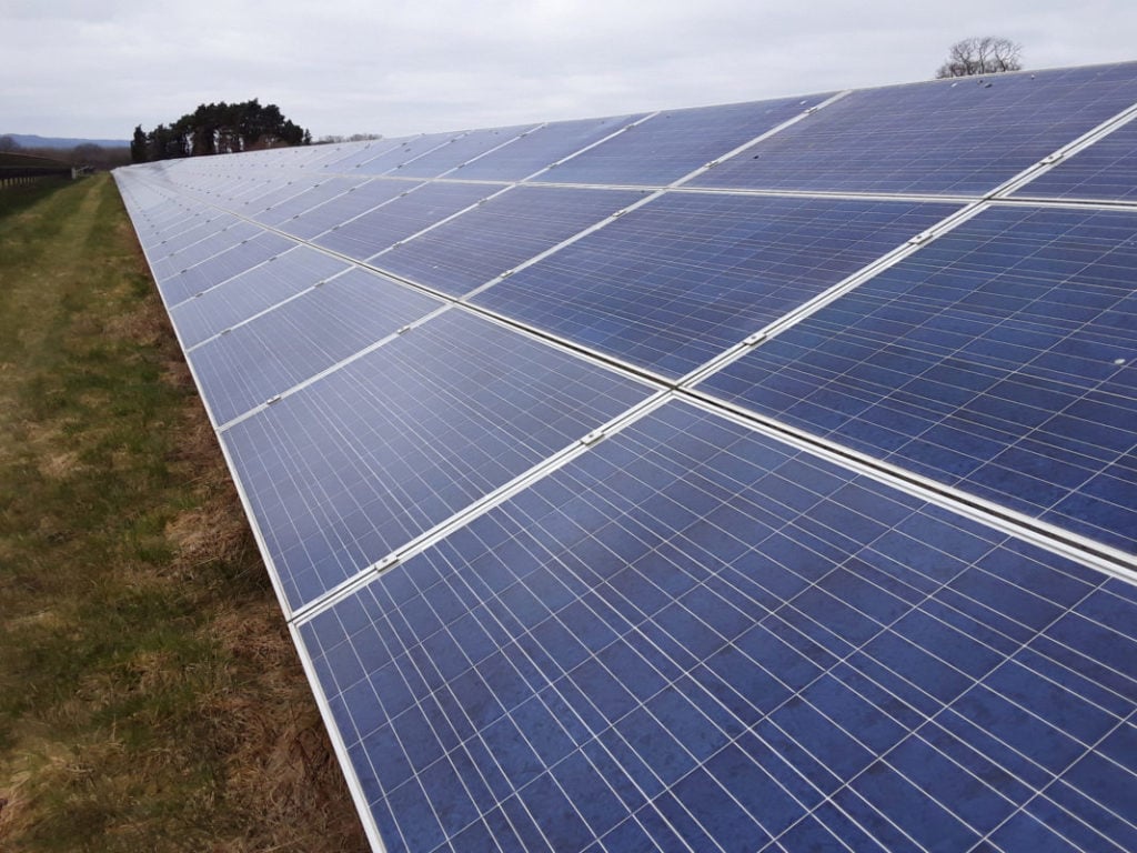 UK solar panels.