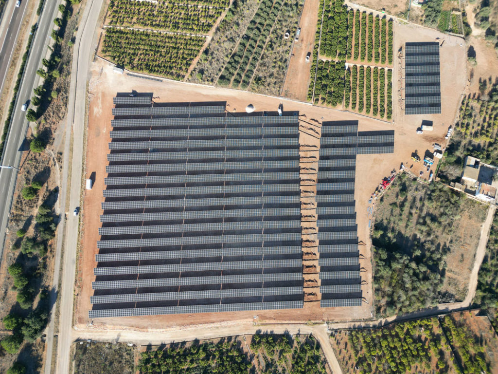 DMEGC Solar panels at a Tornasol Fotovoltaica project in Spain.