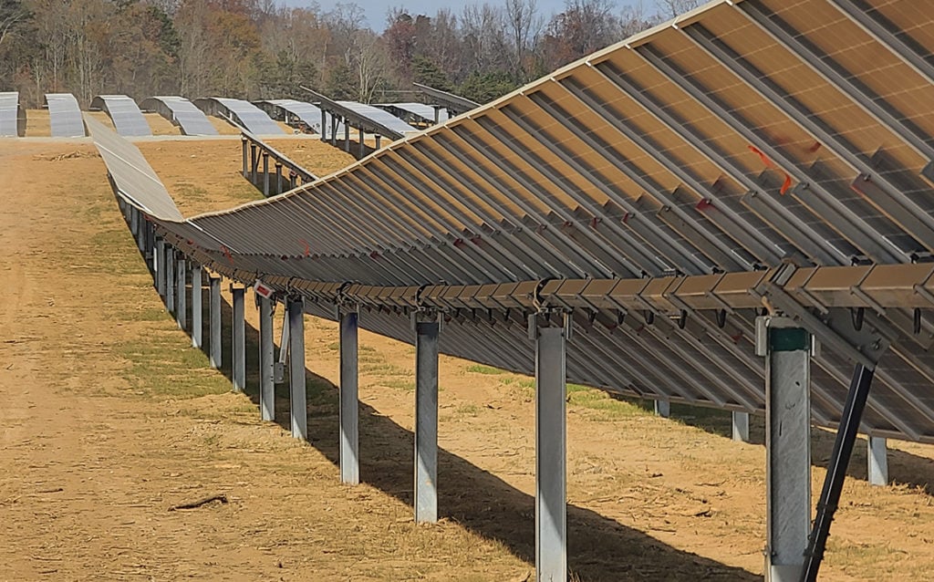 GameChange Solar trackers.