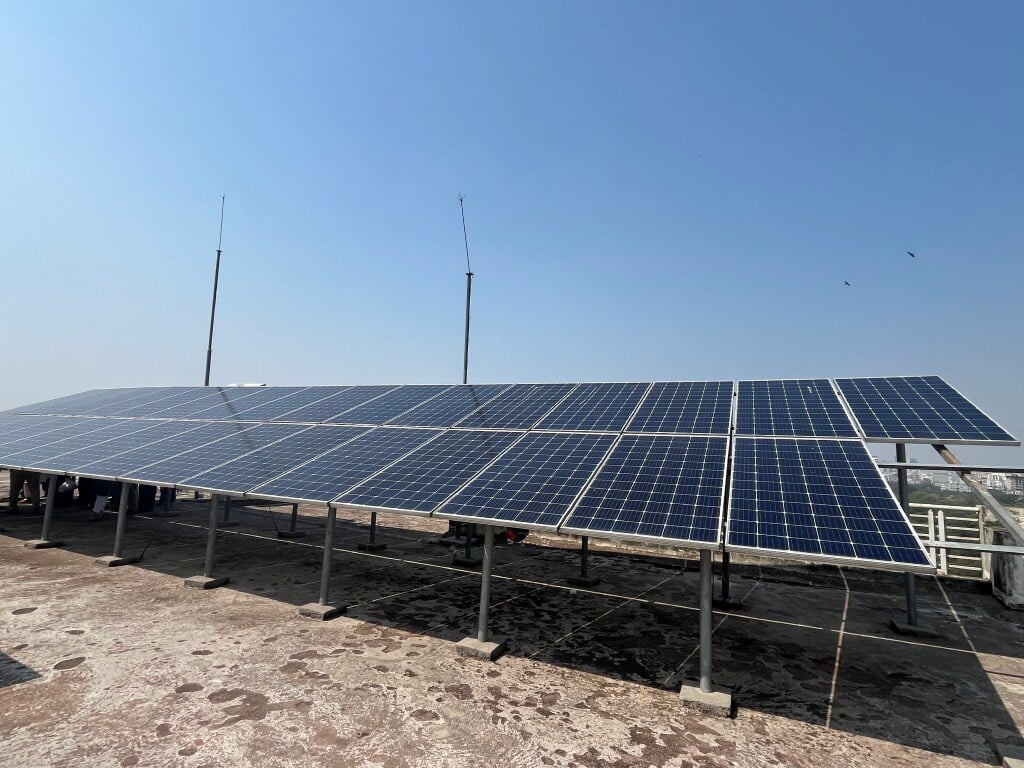 NREL rooftop solar panels.