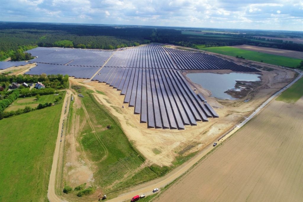 Obton's Ganzlin solar project in Germany.