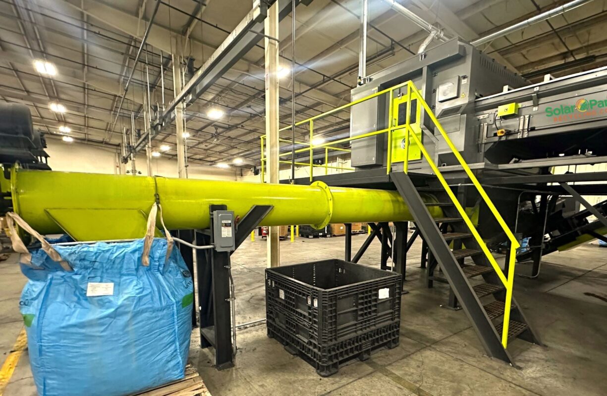 SPR launches dedicated bifacial module recycling line in the US - PV Tech