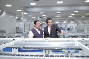 A Goldi Solar manufacturing facility.
